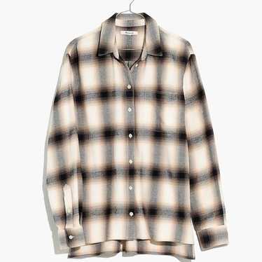 Madewell Plaid Flannel Shirt