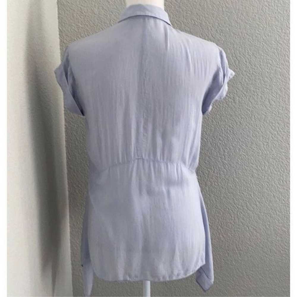 All Saints Cheyne Shirt Cuffed Sleeve Side Slits … - image 12
