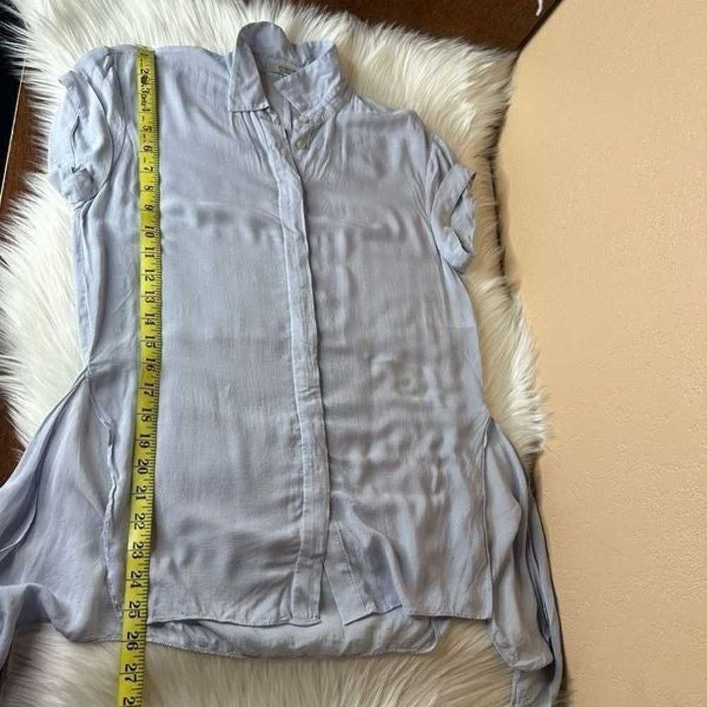 All Saints Cheyne Shirt Cuffed Sleeve Side Slits … - image 8