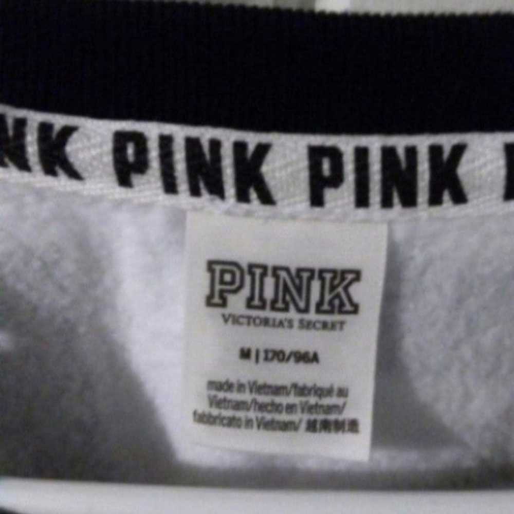 VS PINK Roses sweatshirt-medium like new - image 7