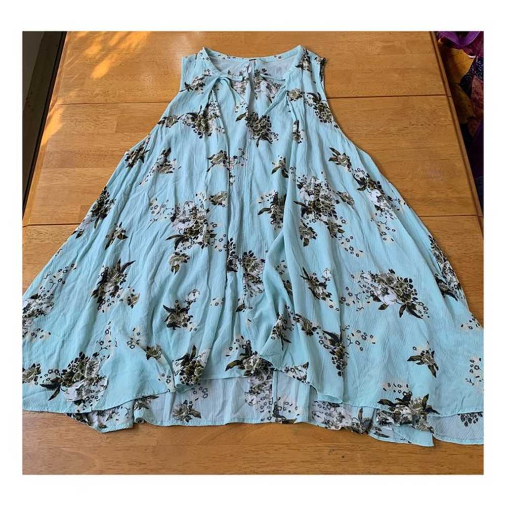Free People Floral Sleeveless Mini Dress, Tree Sw… - image 12