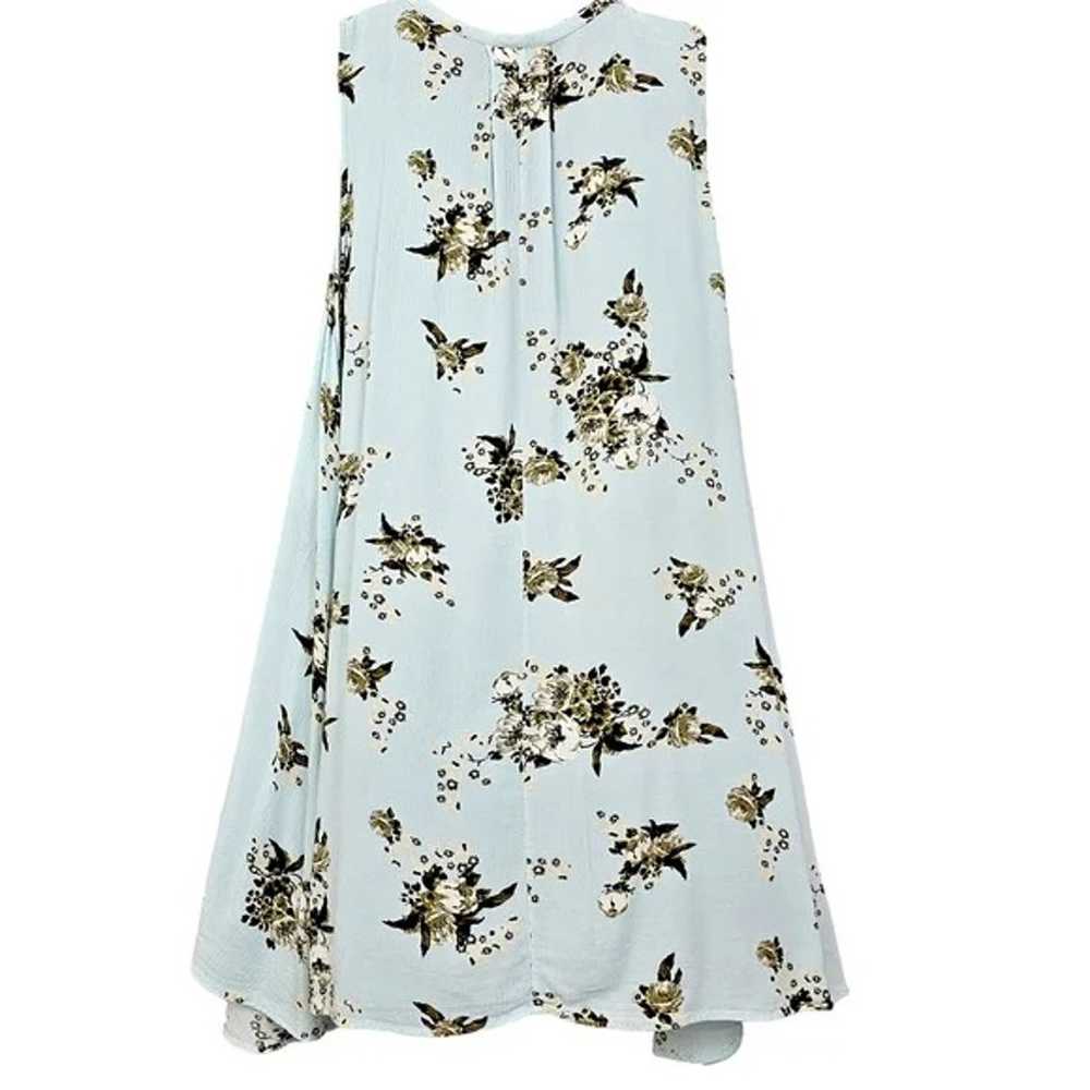 Free People Floral Sleeveless Mini Dress, Tree Sw… - image 2