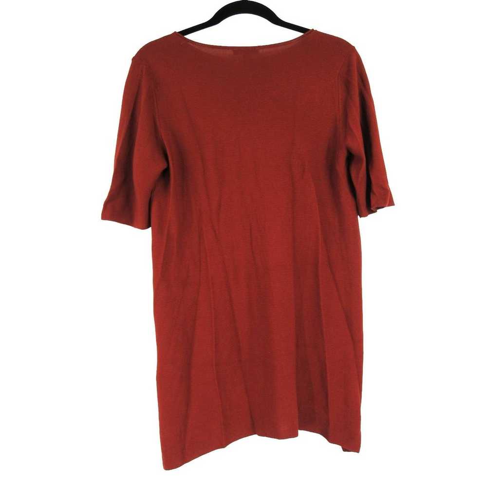 Eileen Fisher Women's High Low Links Knit Tunic S… - image 2