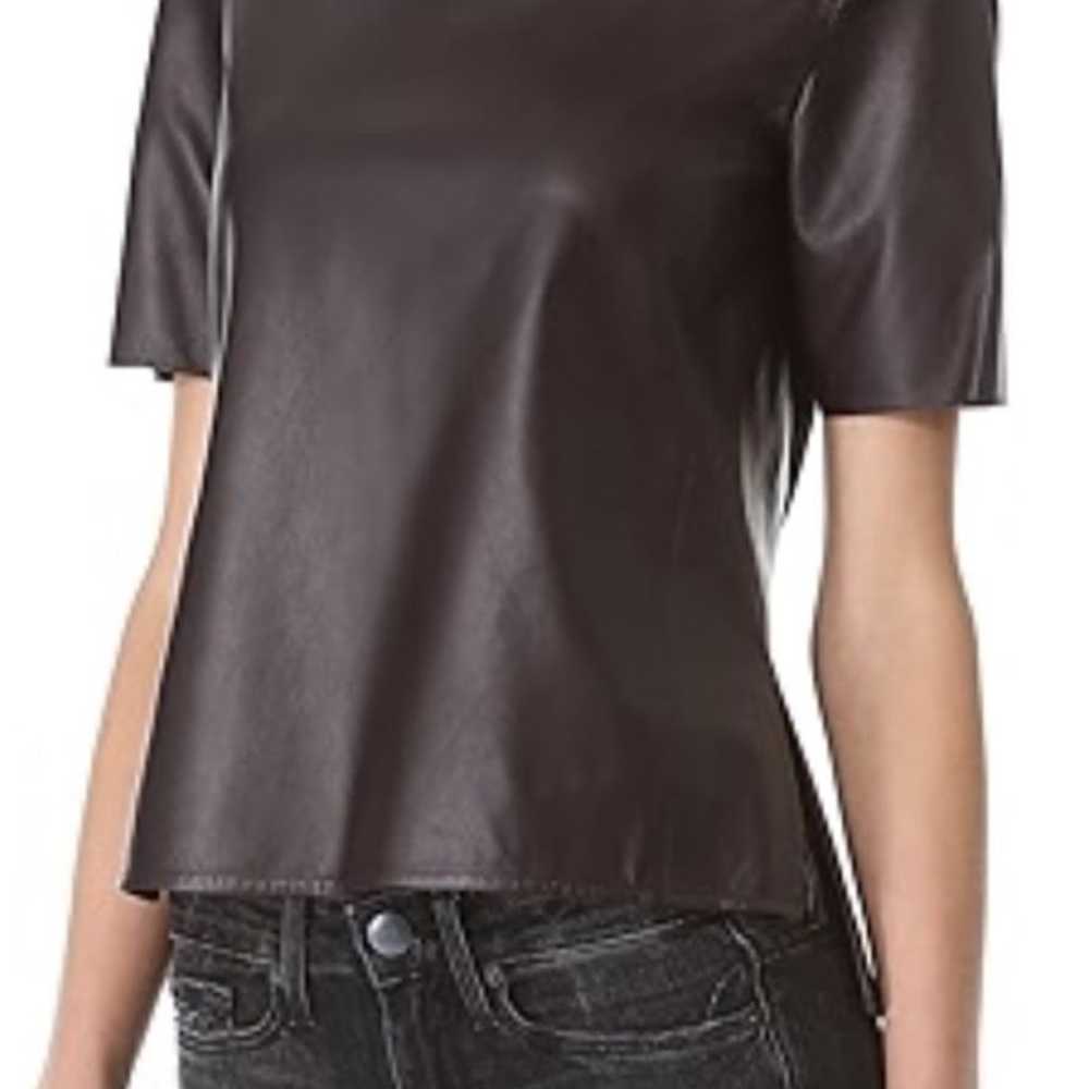 VINCE. Leather Top - image 11