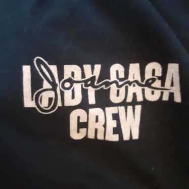 Authentic Lady GaGa Joanne Crew Staff Tee sz XL C… - image 1