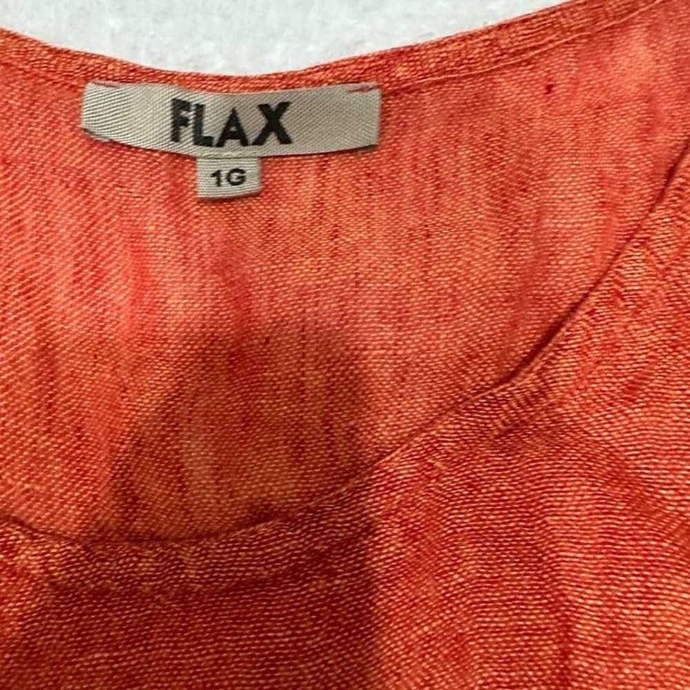 Flax Linen Tunic Blouse - image 5