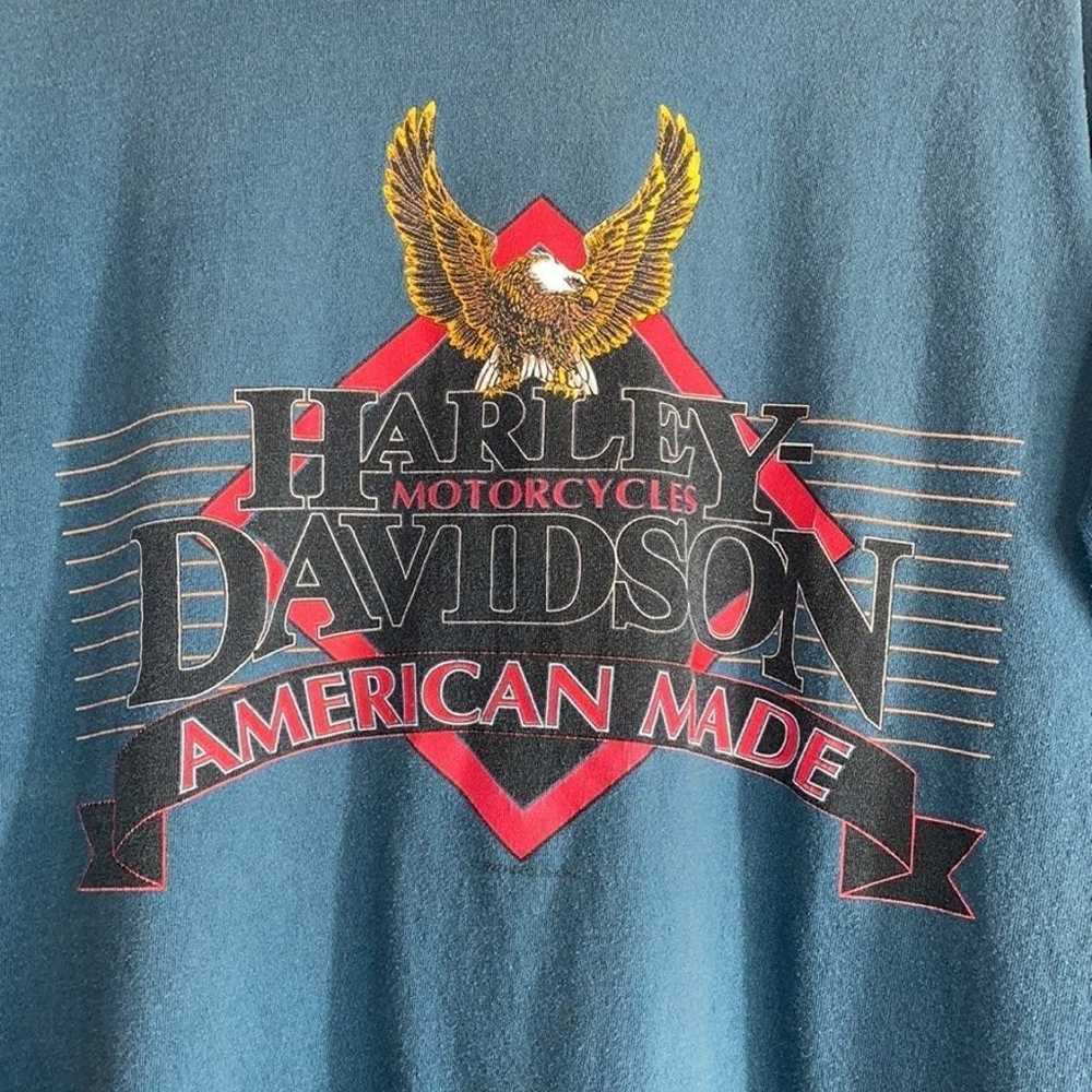 Vintage harley davidson shirt - image 2