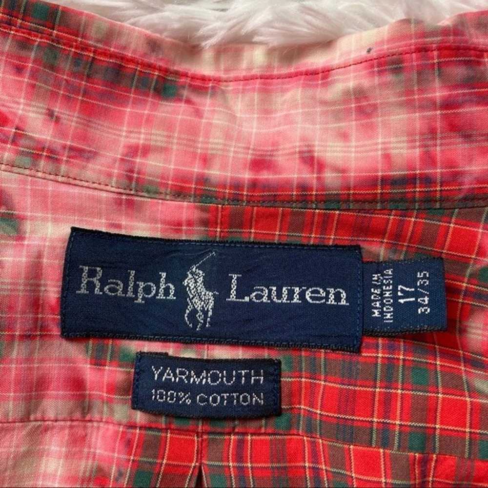 Polo Ralph Lauren Plaid Tie Dye Top - image 8