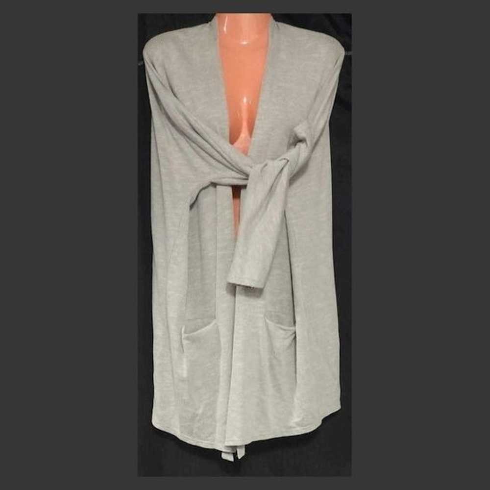Grey and Green Anthropologie Donni Cardigan- 35" … - image 4