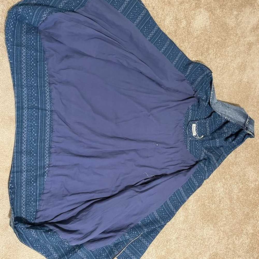 Womens Blue Oversized Tunic Hoodie 2xl plus size … - image 2