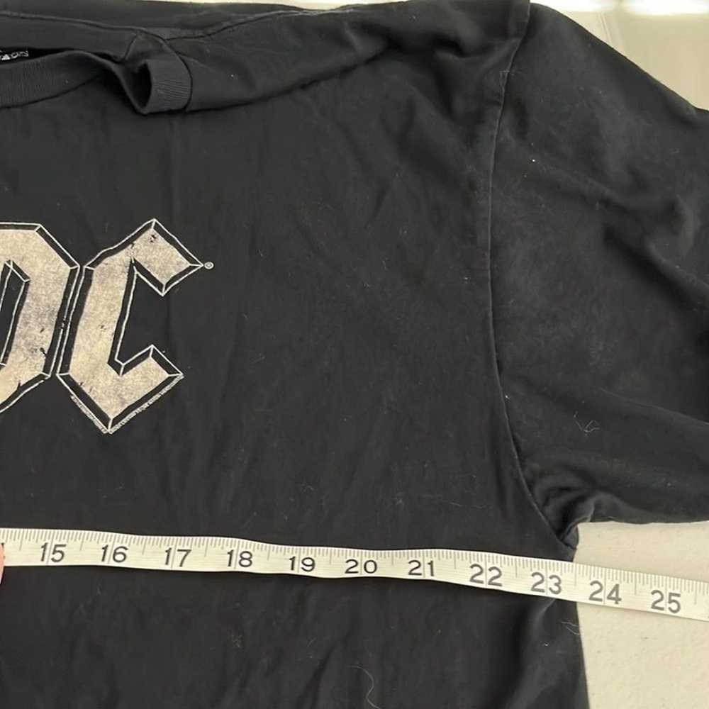 AC/DC Live Nation Concert Tee Black White Size XXL - image 4