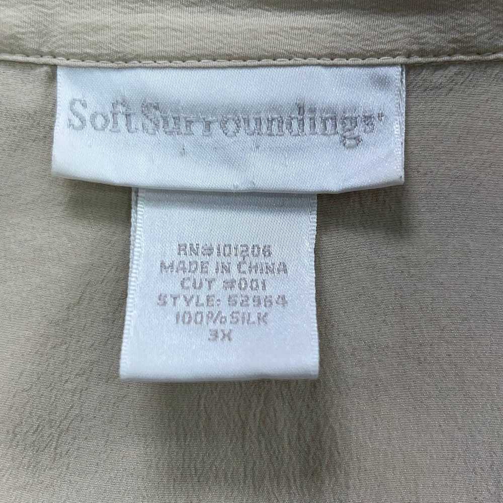 Soft Surroundings Plus Size 3X Silk Tunic Top Omb… - image 9