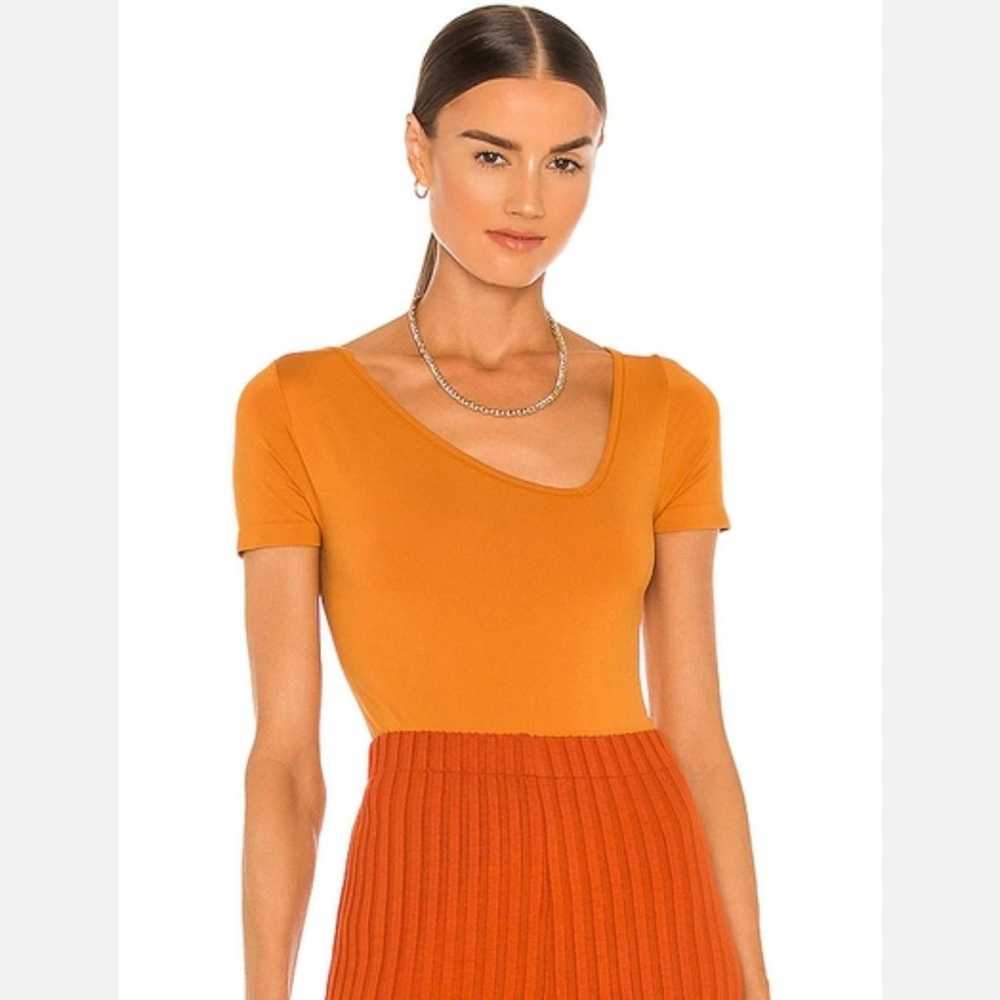 SIMON MILLER Caramel Orange Juri Seamless Knit As… - image 1