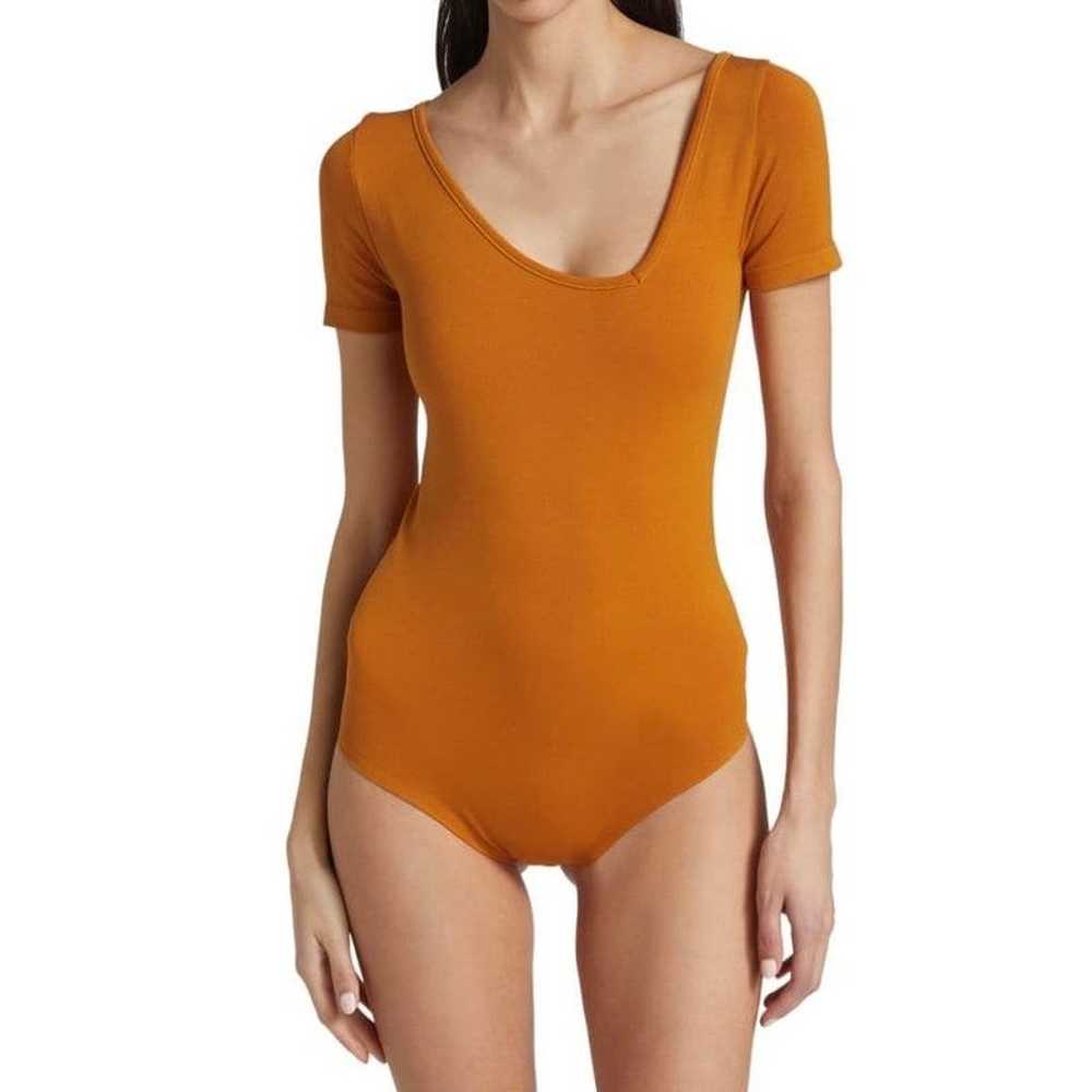 SIMON MILLER Caramel Orange Juri Seamless Knit As… - image 2