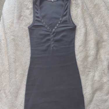 REVOLVE / TULAROSA Gray Mini Dress - image 1