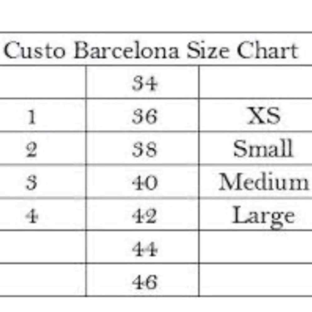 Custo Barcelona Long Sleeve Striped Top XS - image 6