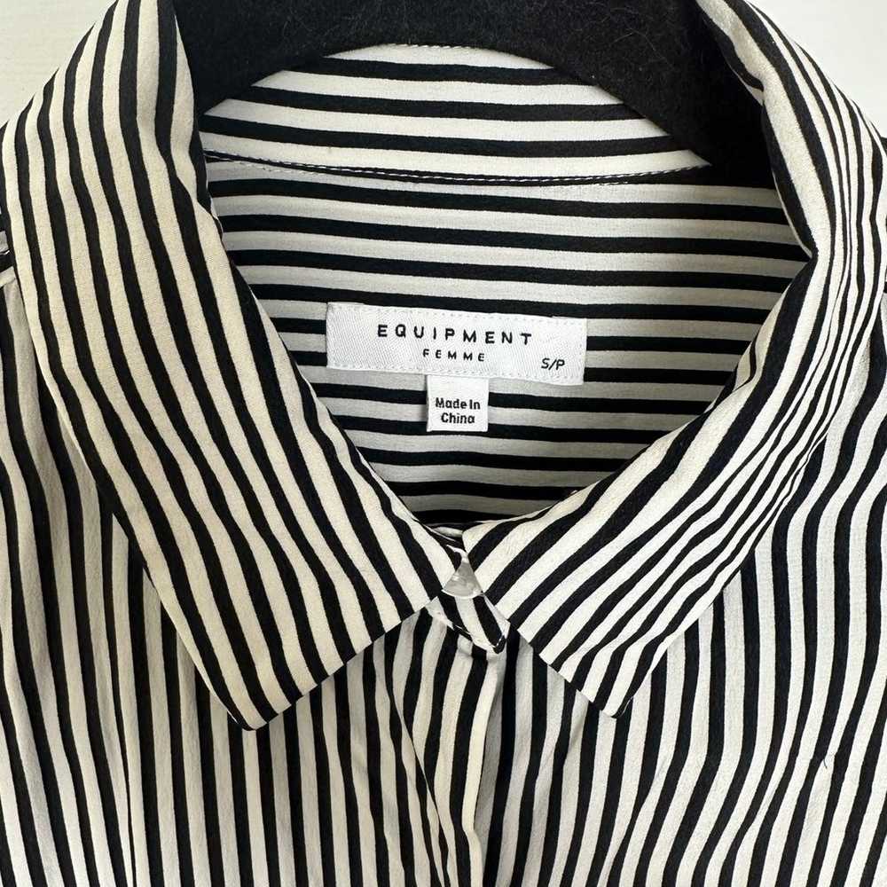 Essential Silk Stripe Shirt - image 5