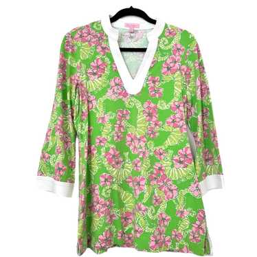 Lilly Pulitzer Limeade Floaters Tunic