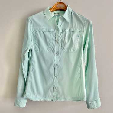 Salt Life UPF 30 Long Sleeve Buttoned Shirt Size … - image 1