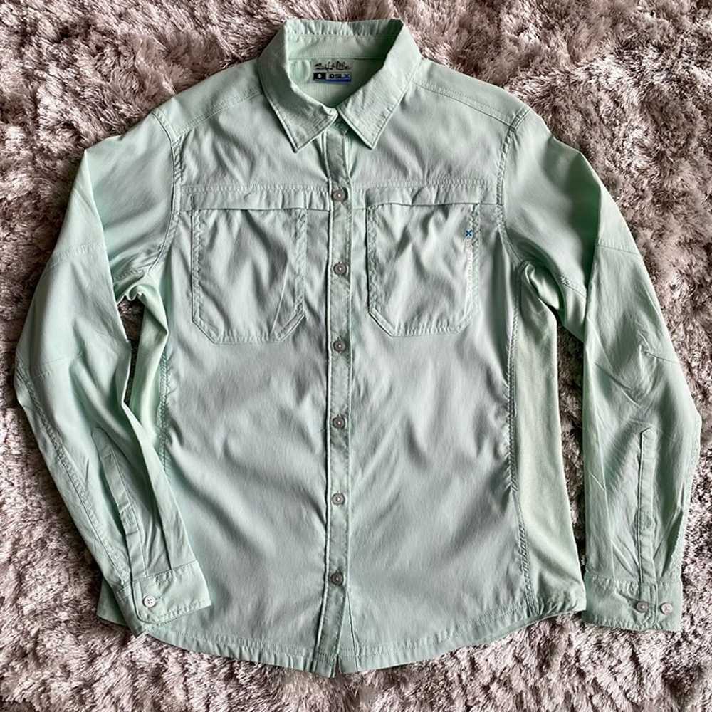 Salt Life UPF 30 Long Sleeve Buttoned Shirt Size … - image 4