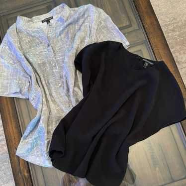 Eileen Fisher Silk Blouses Bundle size S/XS - image 1