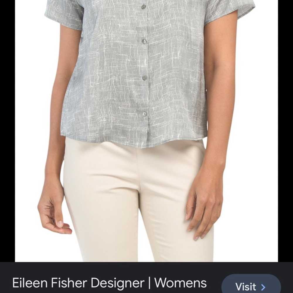 Eileen Fisher Silk Blouses Bundle size S/XS - image 3