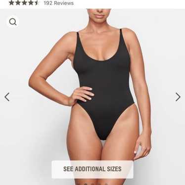 Contours By Coco Reef Black & White One Piece Shaping Bathing Suit Size 8  NWT