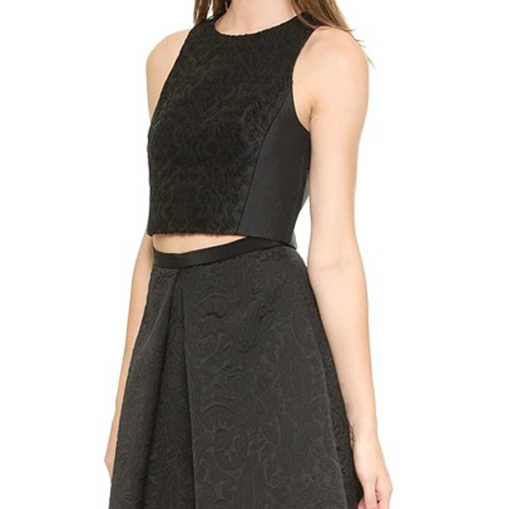 Tibi Embroidered "Worth Embroidery" Crop Top - image 4