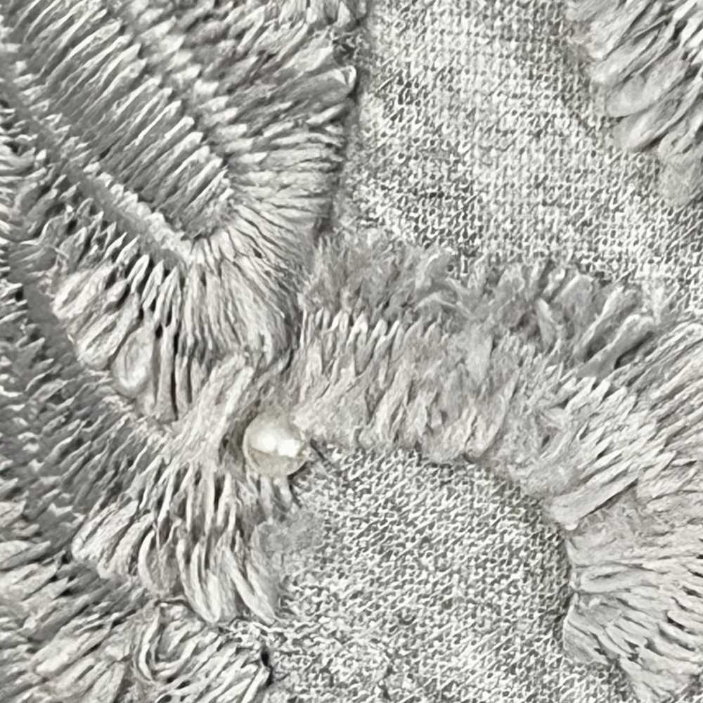 Pearl By Lela Rose Embroidered Chenille Silk Trim… - image 5