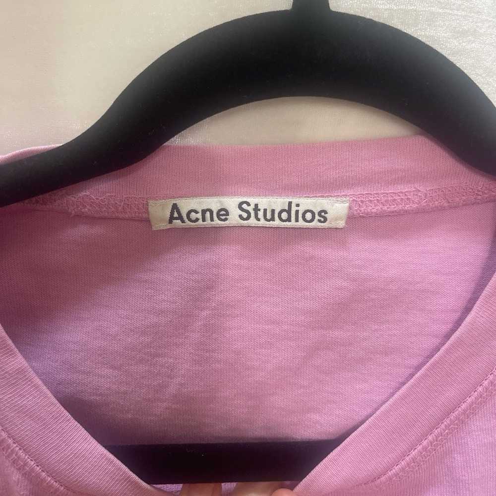 Acne studios cropped tee - image 2