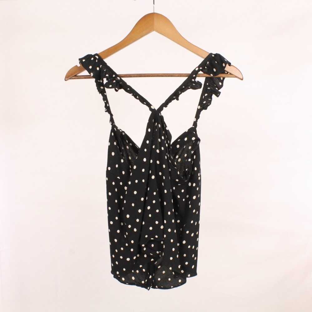 Madewell Ruffle-Strap Cami Top in Painted Dots - image 4