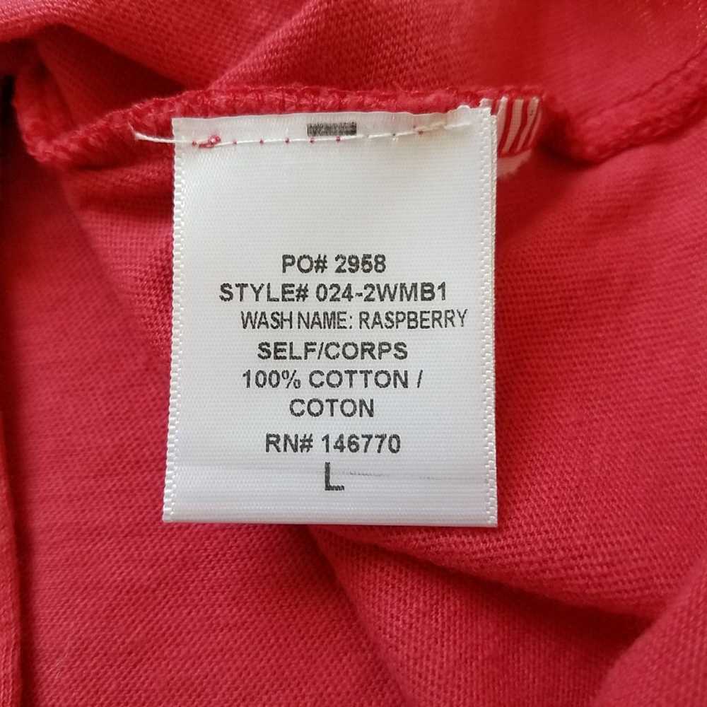RE/DONE 1960s Slim Tee Bodysuit in Raspberry - image 6