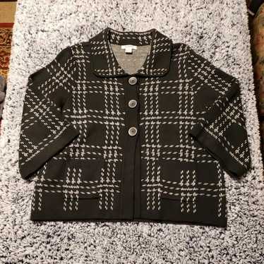Hampshire Studio Sweater Cardigan Jacket - L