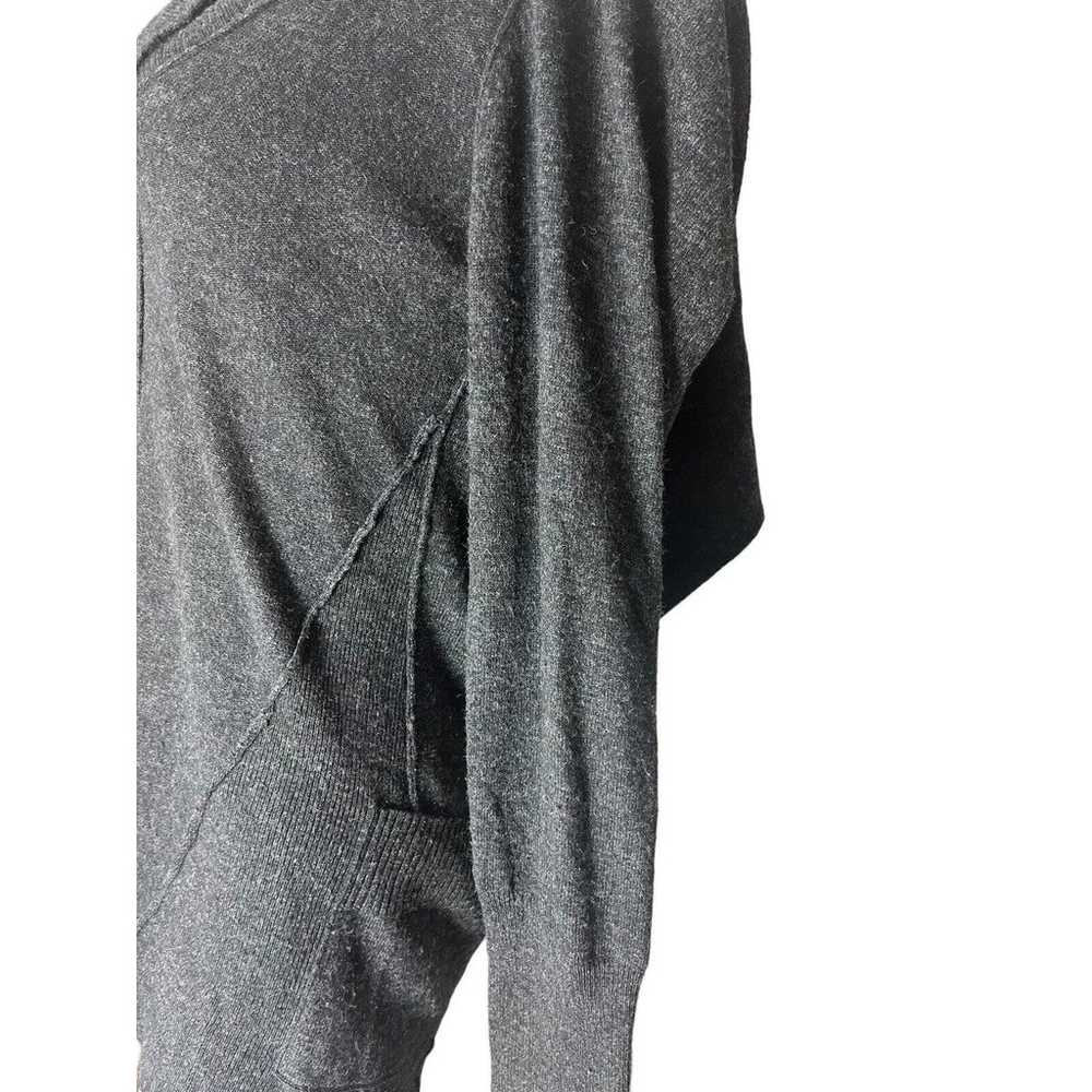 AllSaints Velma Cardigan Sweater Gray Reversible … - image 6