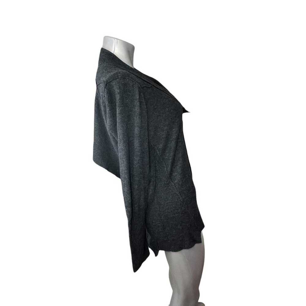 AllSaints Velma Cardigan Sweater Gray Reversible … - image 9