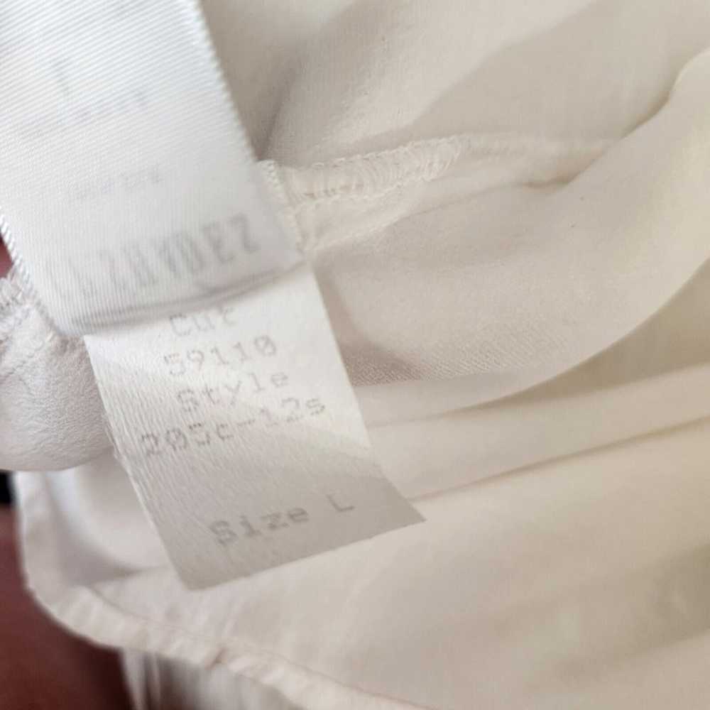 CP shades 100% Silk Pintuck Tunic Shirt Blouse Bu… - image 12