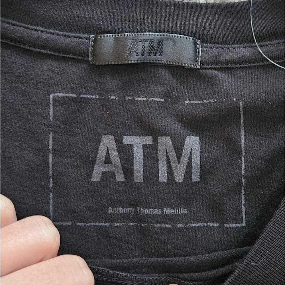 ATM Anthony Thomas Melillo cuffed sleeve pocket d… - image 11