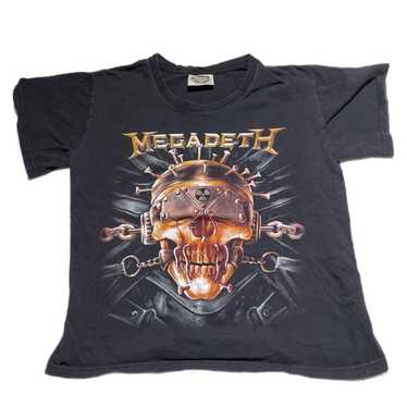 Vintage Early 2000s Megadeath shirt Women’s Large - image 1