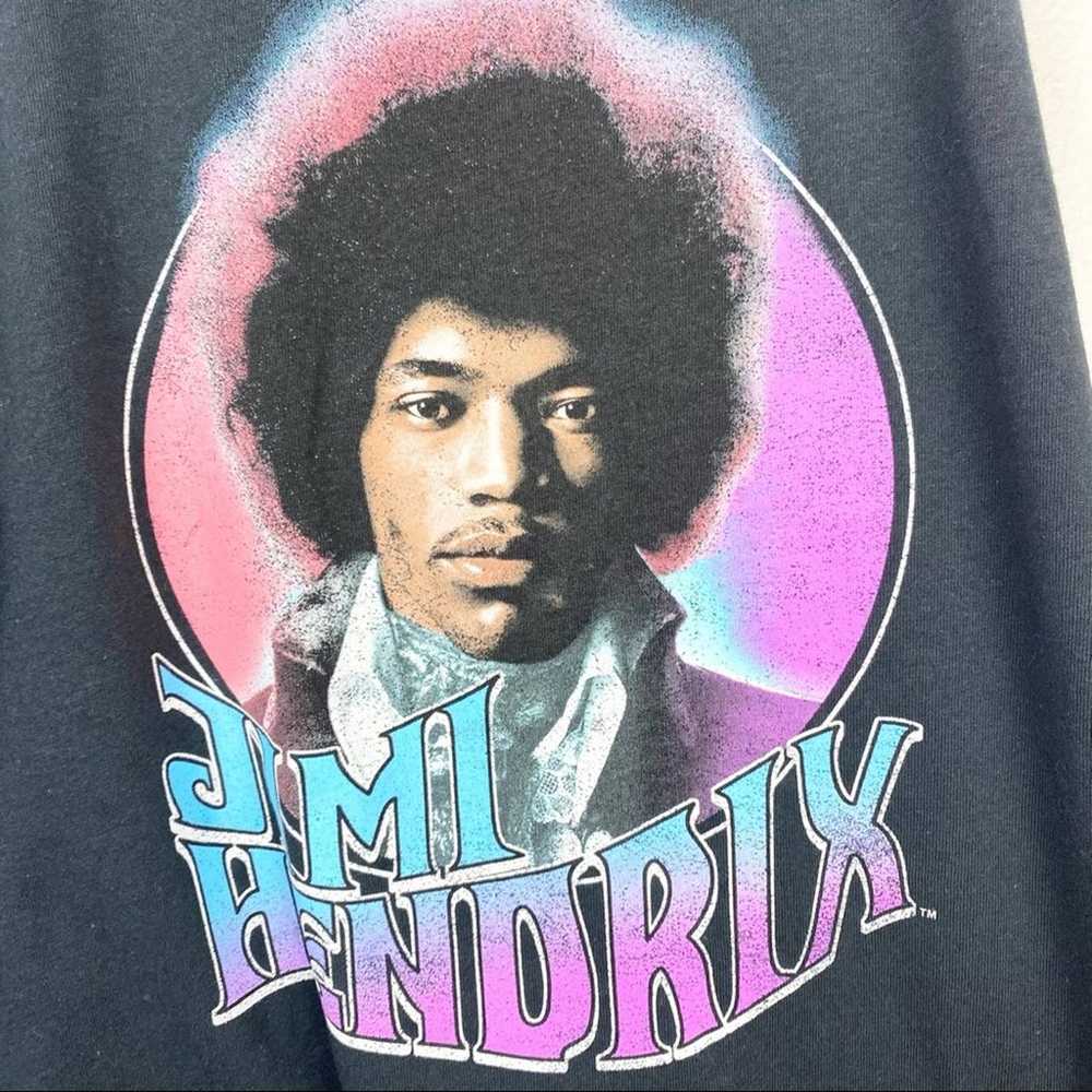 Jimi Hendrix Black Graphic Tank Top Size XL - image 4