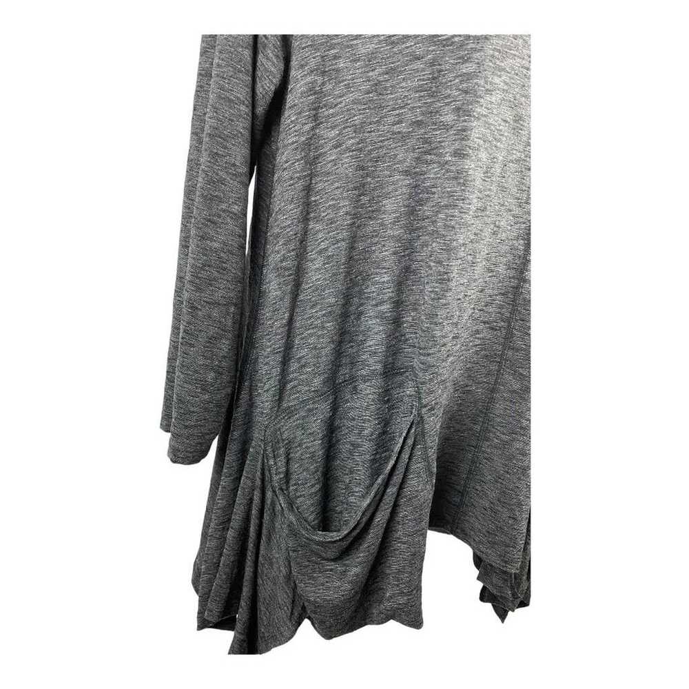 Alembika gray high low pocket tunic rayon casual … - image 2