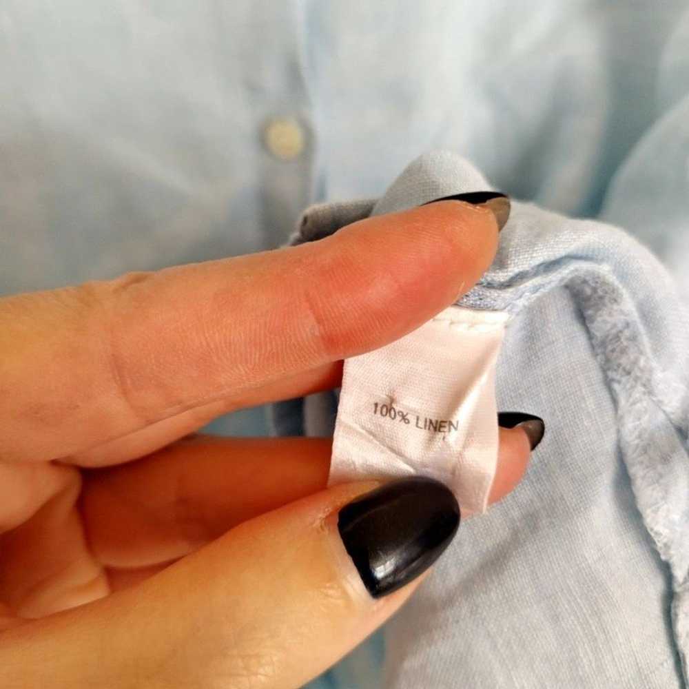j. jill love linen essential button down lagenloo… - image 4