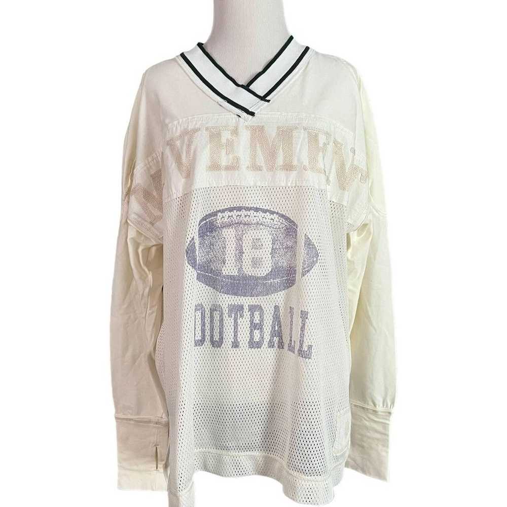 New Free People Juniper Long-Sleeve Tunic FOOTBAL… - image 2