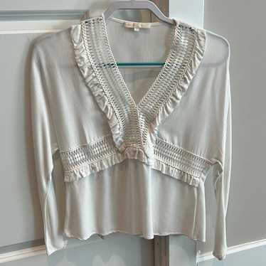 MAJE white shirt blouse - image 1