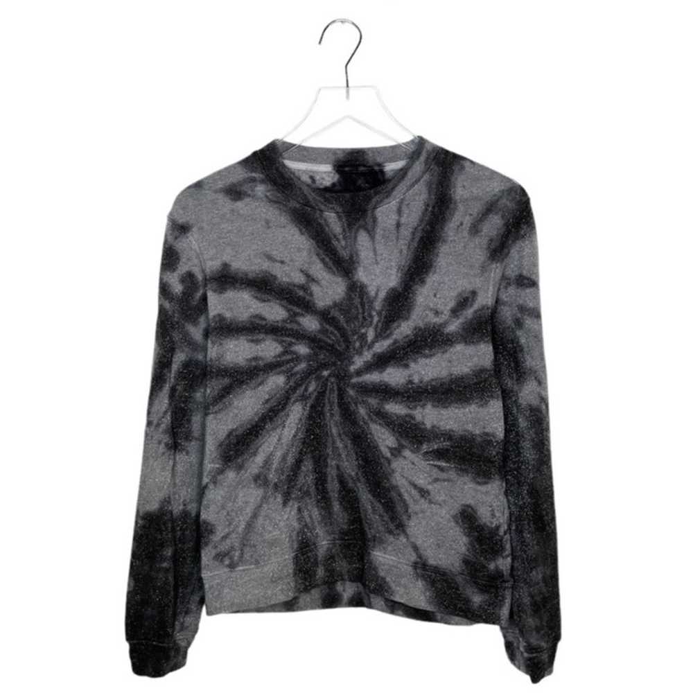 RtA Emma Tie Dye Sparkle Pullover Sweatshirt - image 2