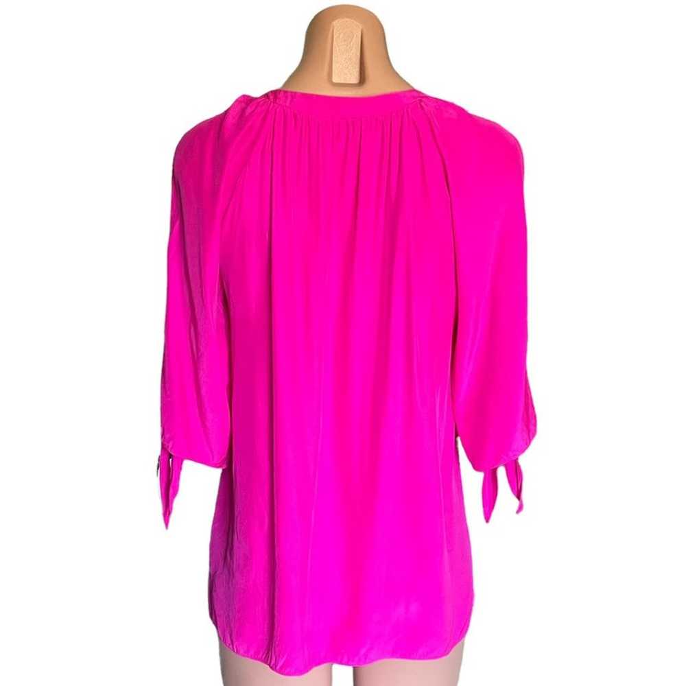 NEW Lilly Pulitzer 100% silk CUT 3/4 SLEEVE size … - image 6