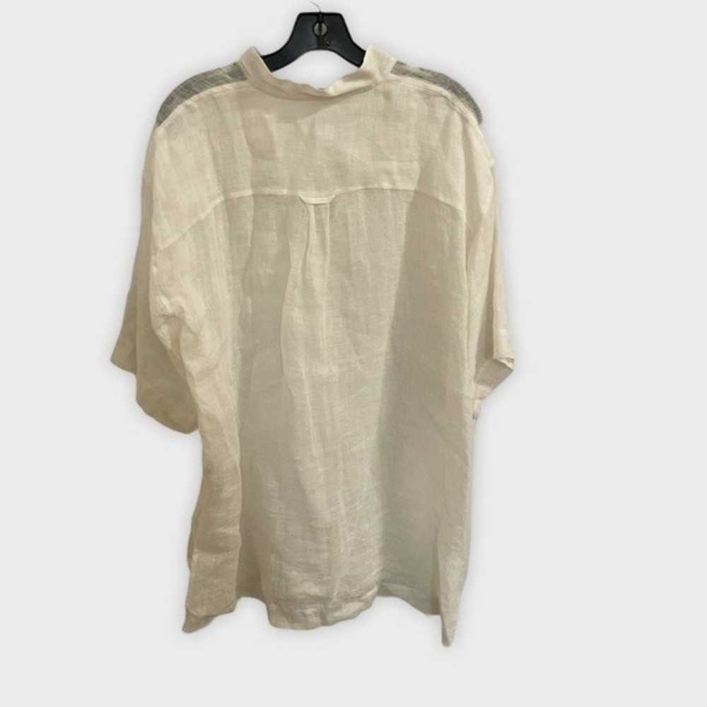 Eileen Fisher Organic Linen Tunic, size xs - image 2