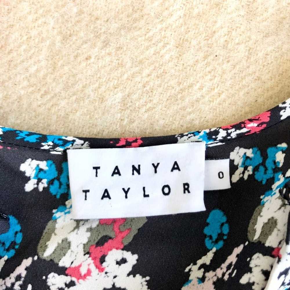 Tanya Taylor silk peplum floral top - image 7
