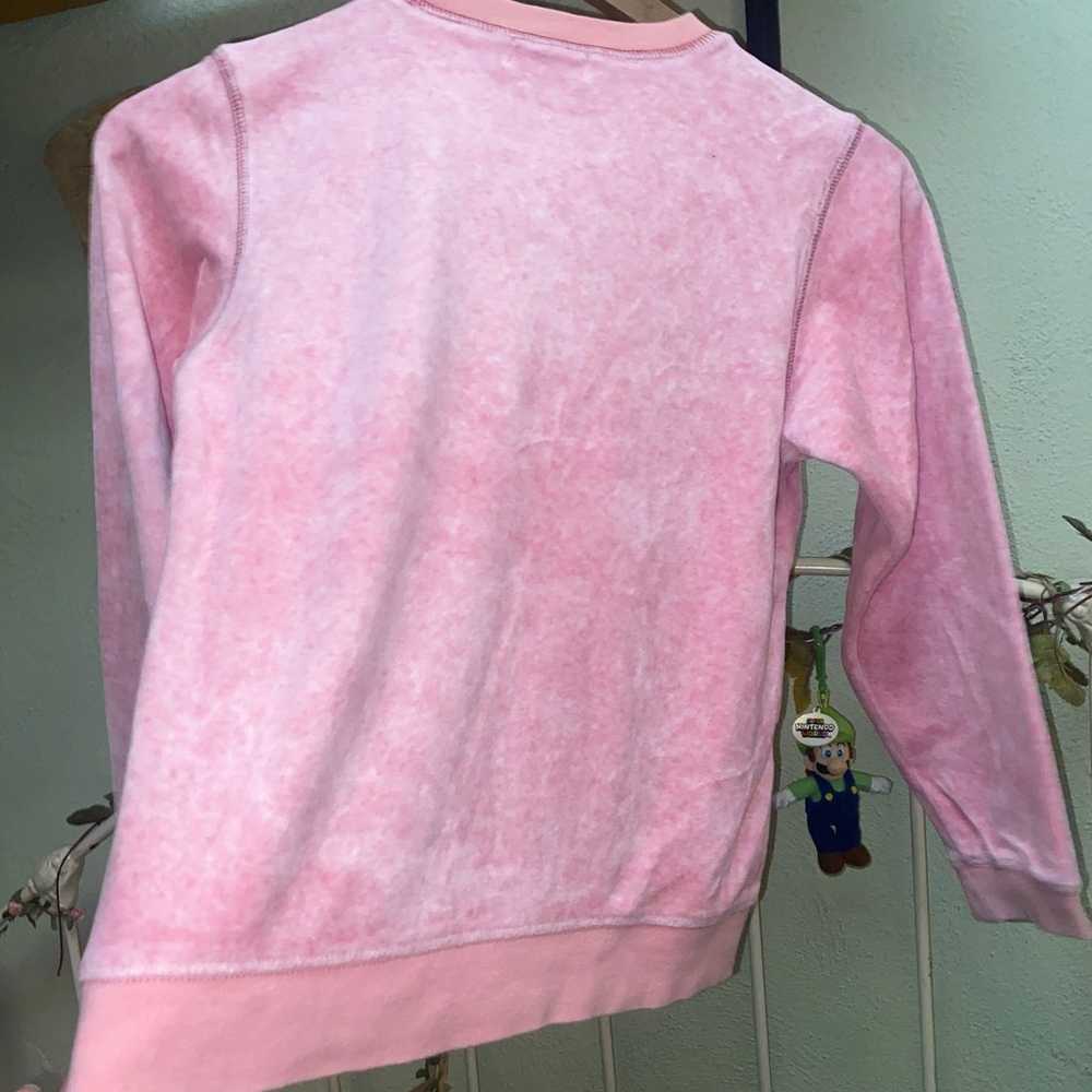 Cinnamoroll pink velvet pullover - image 7