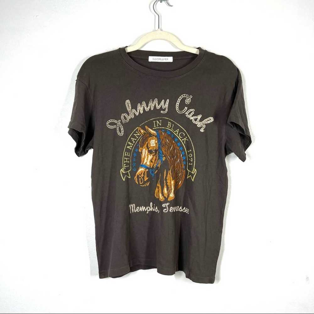 DAYDREAMER NWOT Johnny Cash ‘71 Tour Tee Tennesse… - image 2