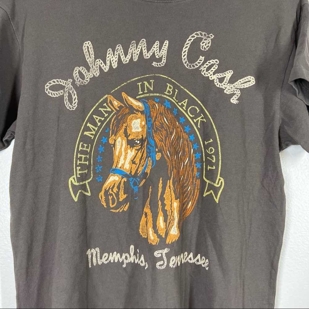 DAYDREAMER NWOT Johnny Cash ‘71 Tour Tee Tennesse… - image 3